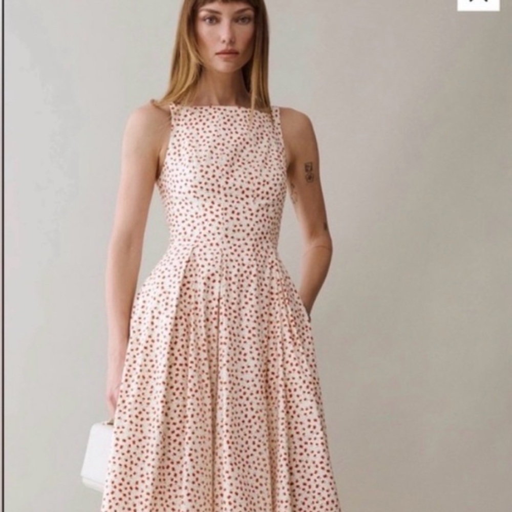 Reformation Jovana Midi Dress NWT